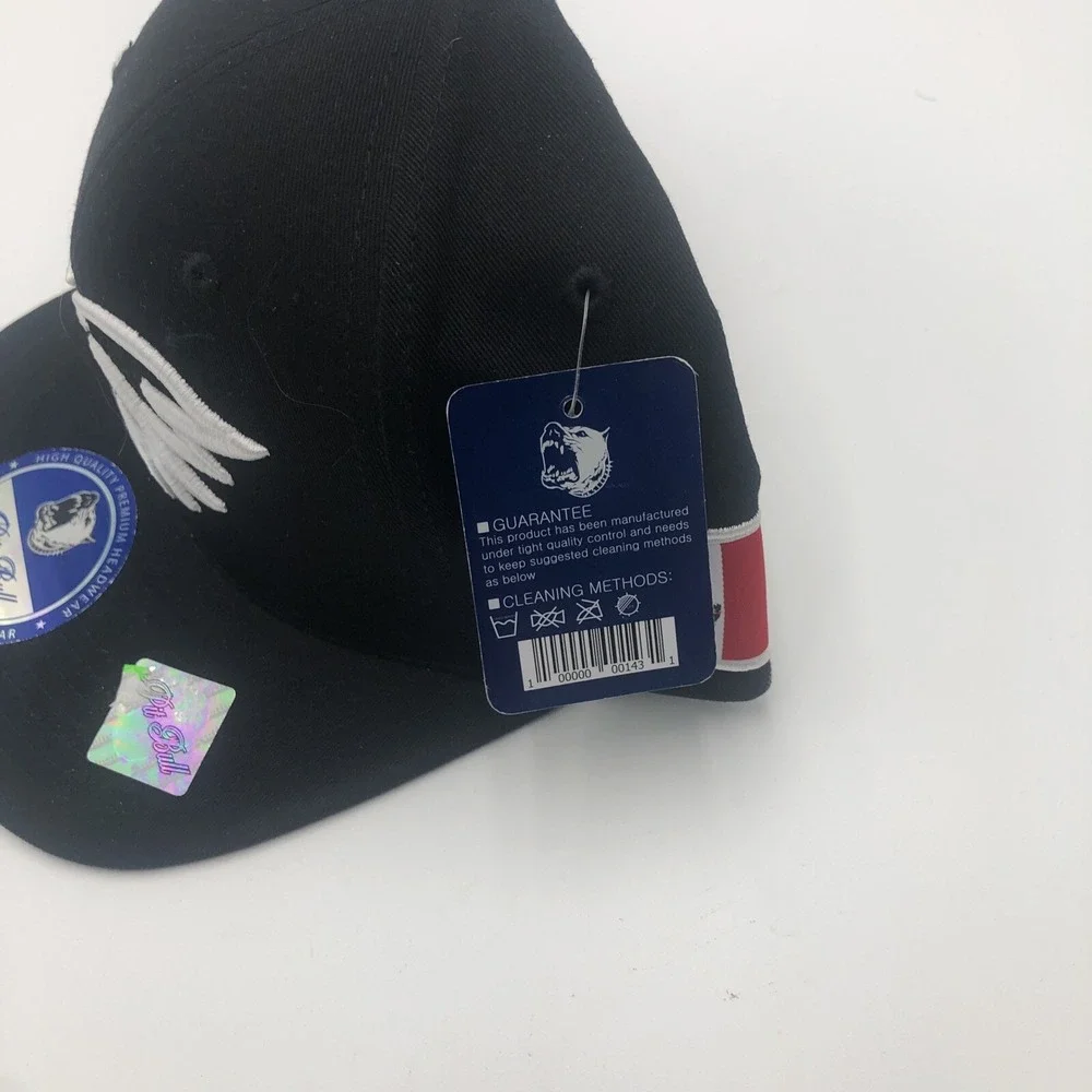 MEXICAN Hat Hecho En MEXICO White Aguila‎ Eagle Snapback Twill Baseball Black